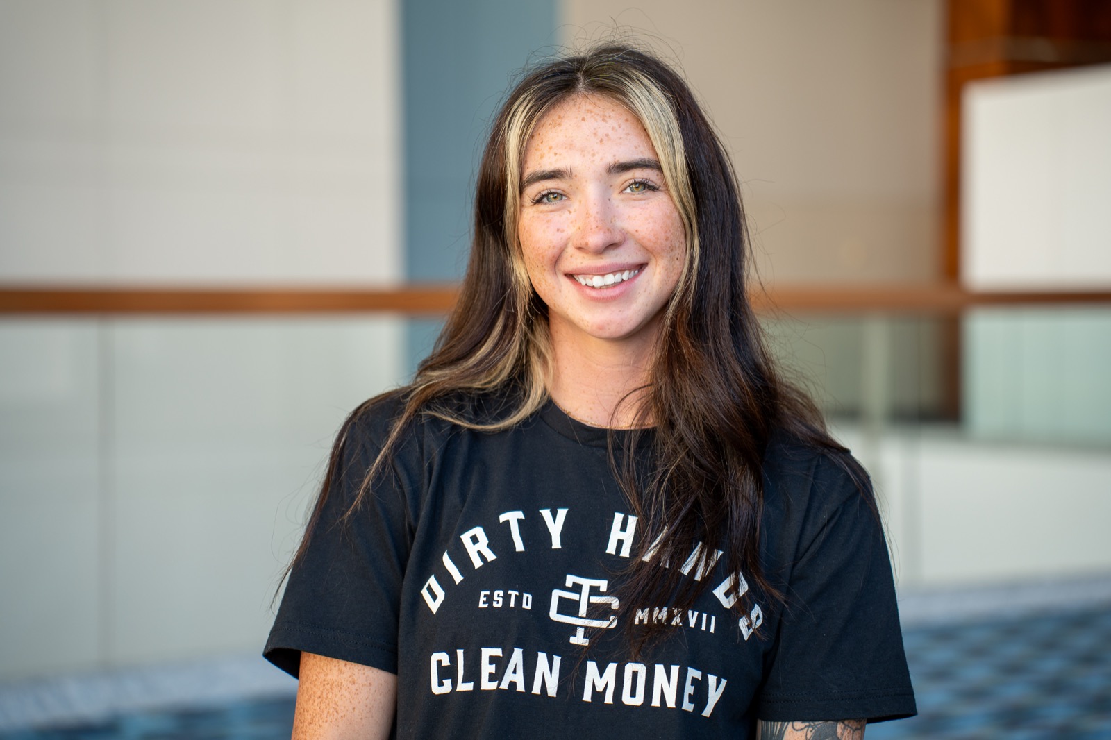 Lexi the Electrician headshot — Gold Telly Award influencer campaign