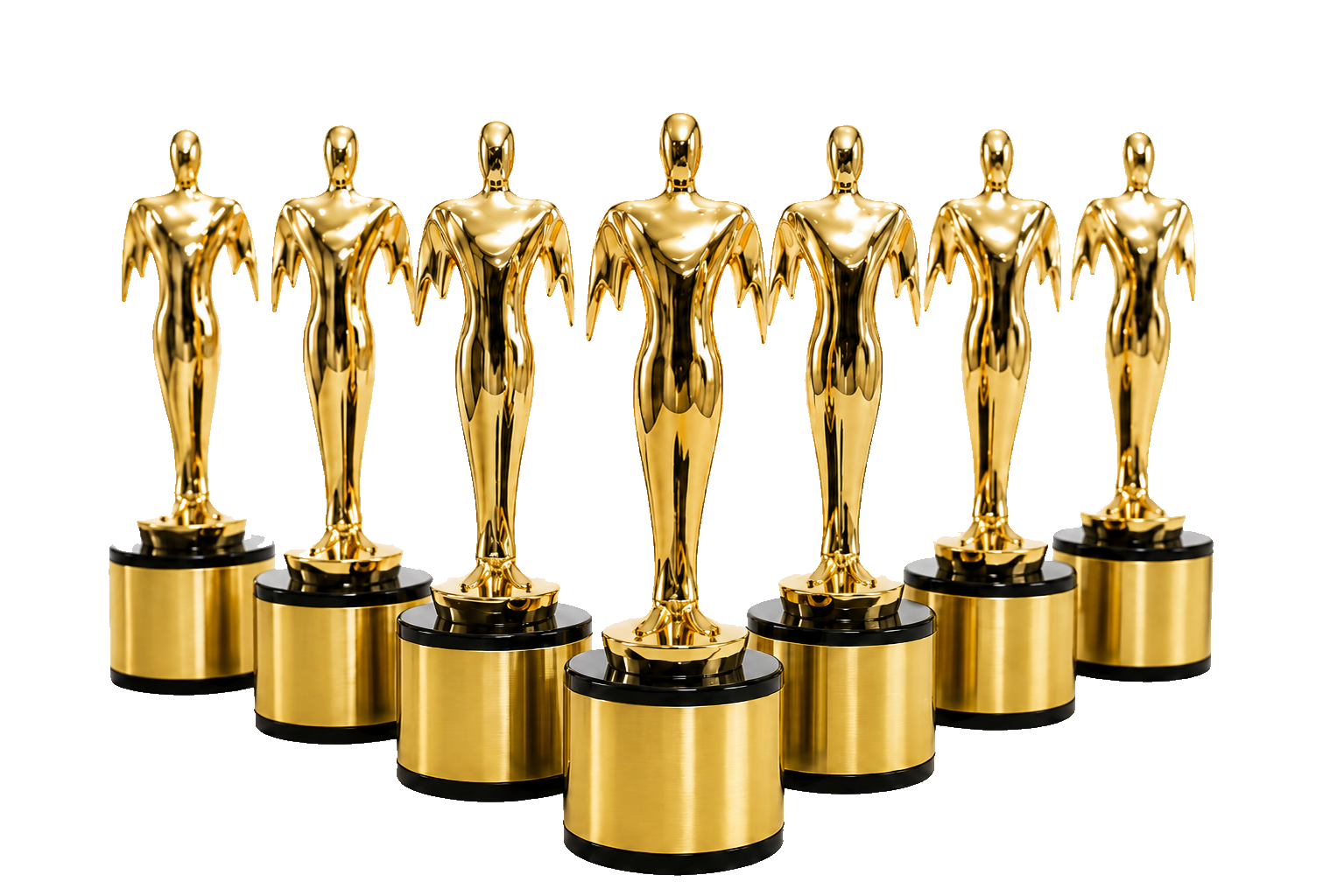 Telly Awards trophies